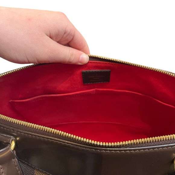 Louis Vuitton Damier Ebene Westminster GM Coated Canvas Leather Trim Tote Bag - Picture 9 of 15